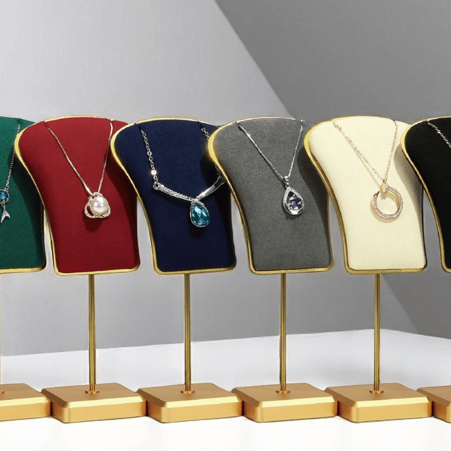 Jewelry Display Necklace Series - B001 Collection (1170-1175)